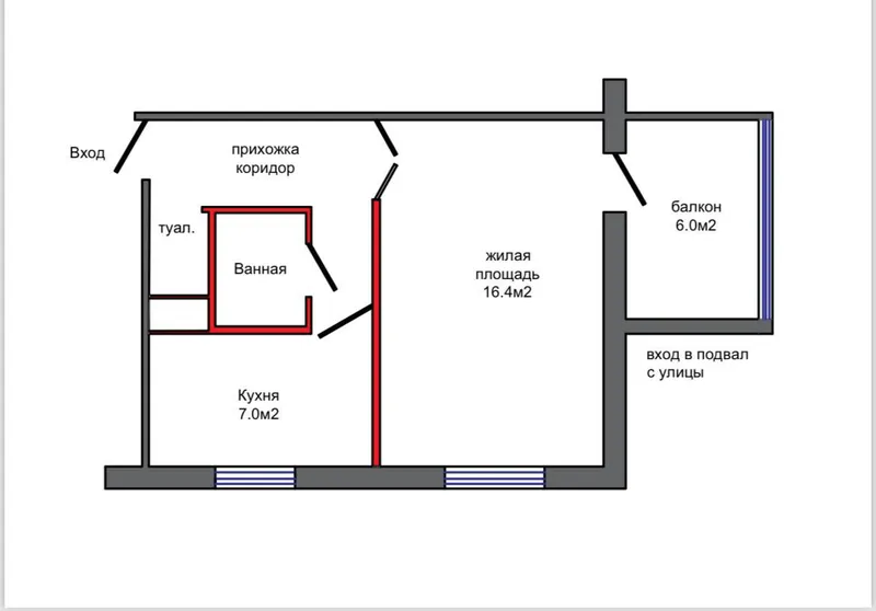 Yaxshilangan rejalashtirishdagi shinam 1 xonali kvartira sotiladi, 38 m², ta'mirsiz 2 Yaxshilangan rejalashtirishdagi shinam 1 xonali kvartira sotiladi, 38 m², ta'mirsiz 2