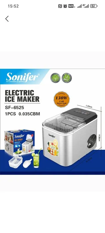 Muz tayyorlash aparati. Ice Maker. — фото 7