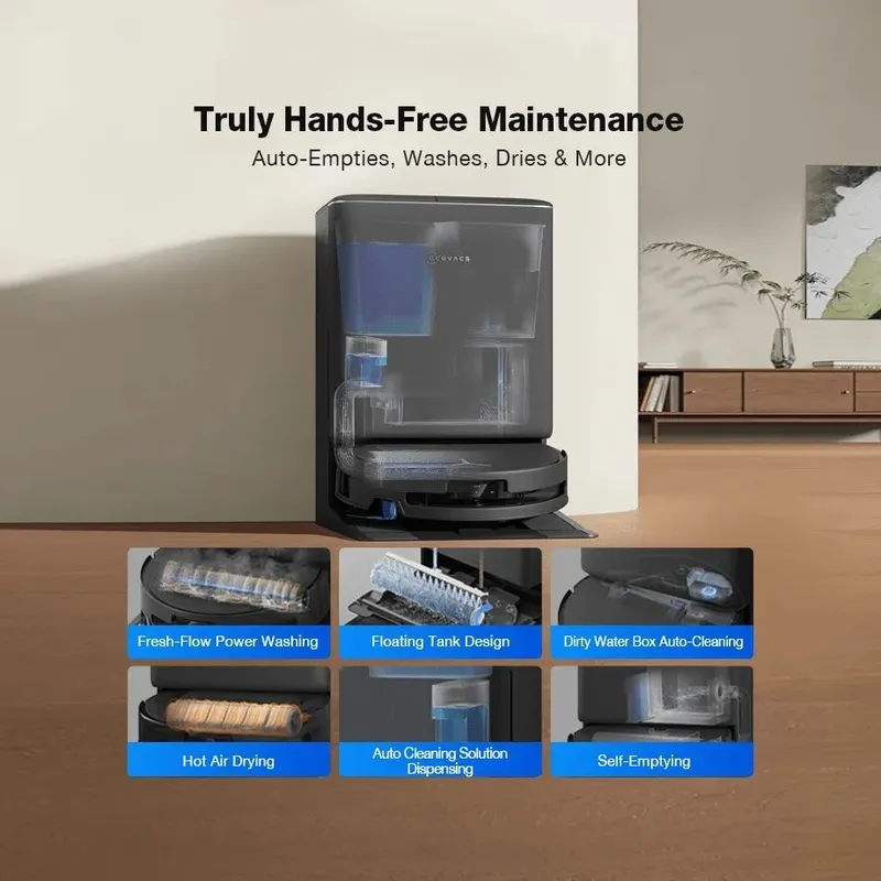 DEEBOT T90 PRO OMNI Automated Vacuum Cleaner — фото 3