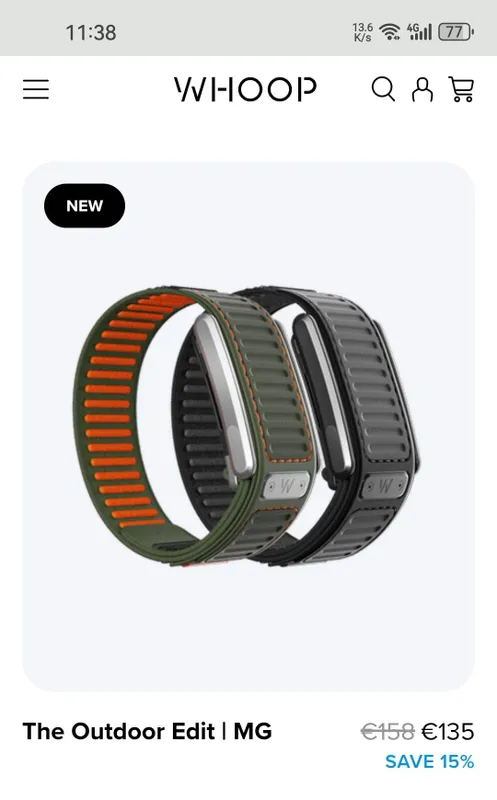 Новый ремешок whoop navigator — фото 4