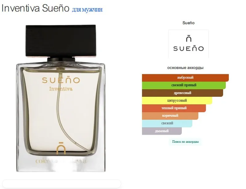 Парфюм Sueno Inventiva = Louis Vuitton Imagination