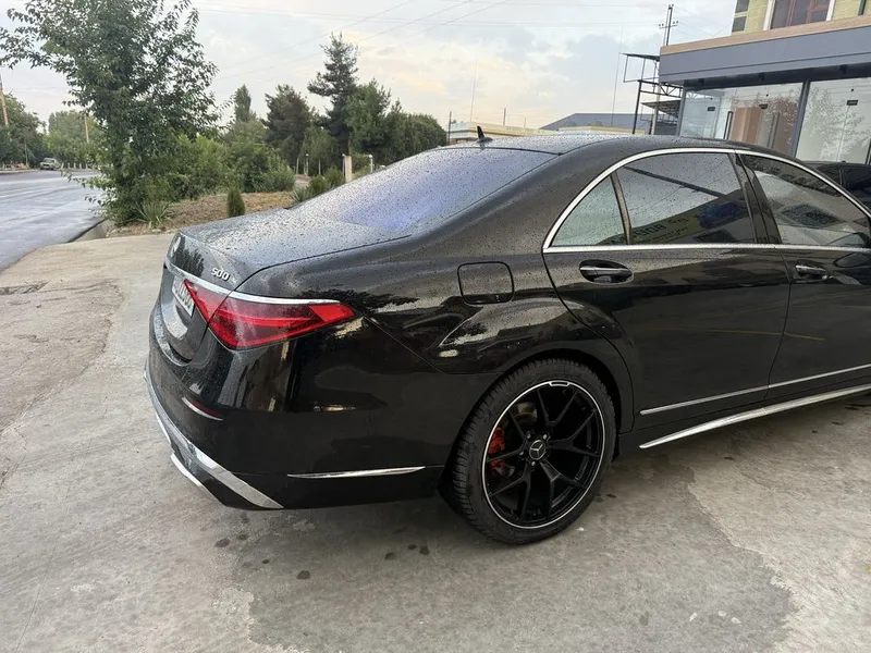 Mersades benz s550 yaponka w223 long 5