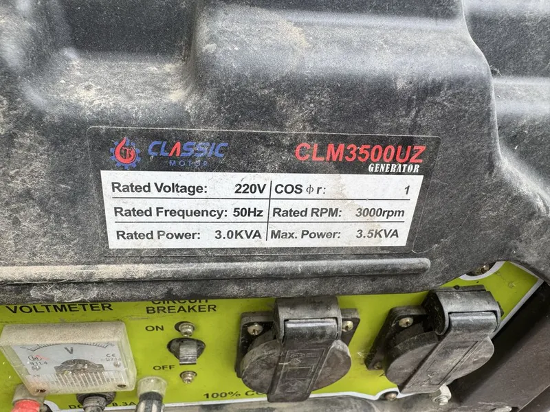 Generator Dvijok 3kv+avr Ozi yonib ochadi Генератор движок — фото 1