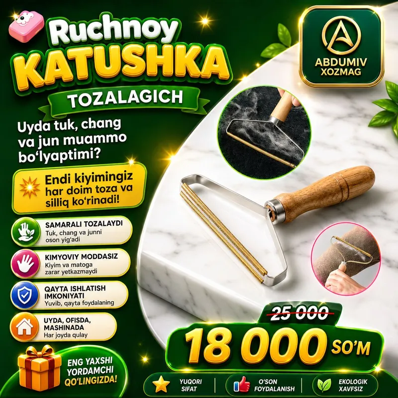 kiyim katushkasi va glamdagi sochni Tozalash uchun 1 kiyim katushkasi va glamdagi sochni Tozalash uchun 1