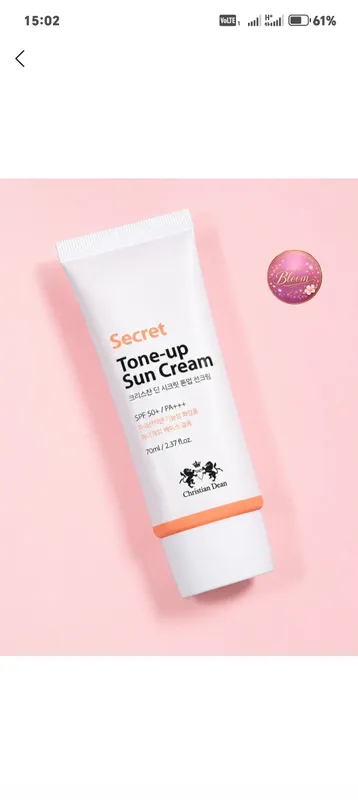 original secret tone sun upcream spf50+