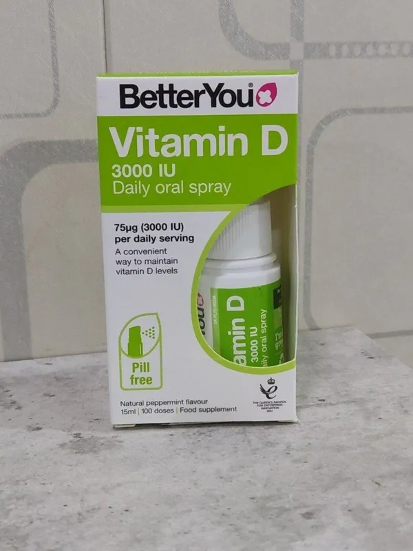 Vitamin D3 BetterYou 3000 IU sprey (Angliya) Mana 1️⃣ aniq narx bilan
