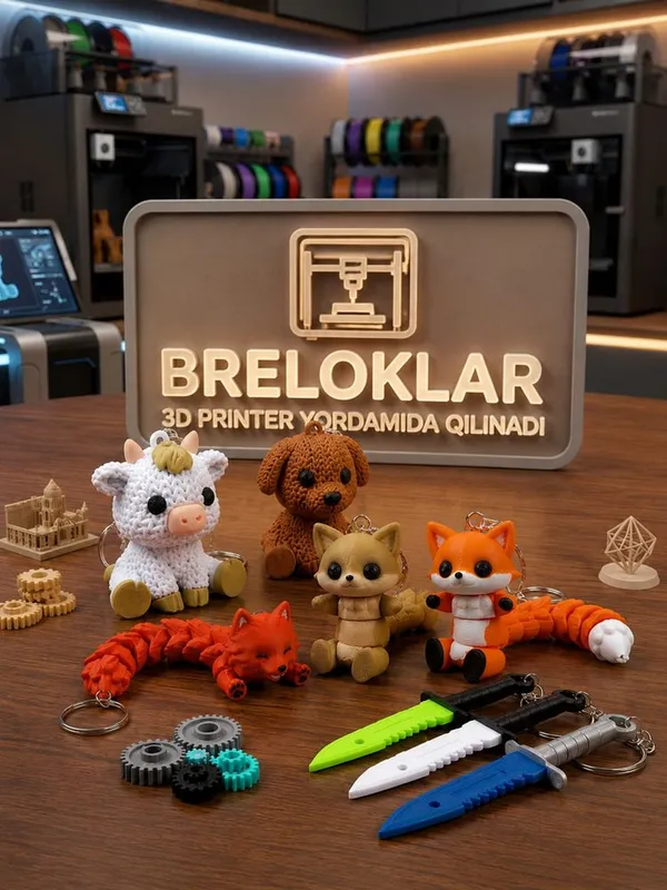Brelok va Brelooklar 3D Printer