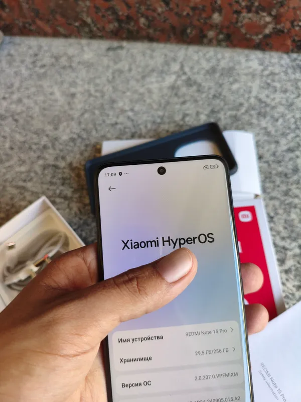 Redmi Note 15 Pro 8/256 в идеале с коробкой 3 Redmi Note 15 Pro 8/256 в идеале с коробкой 3