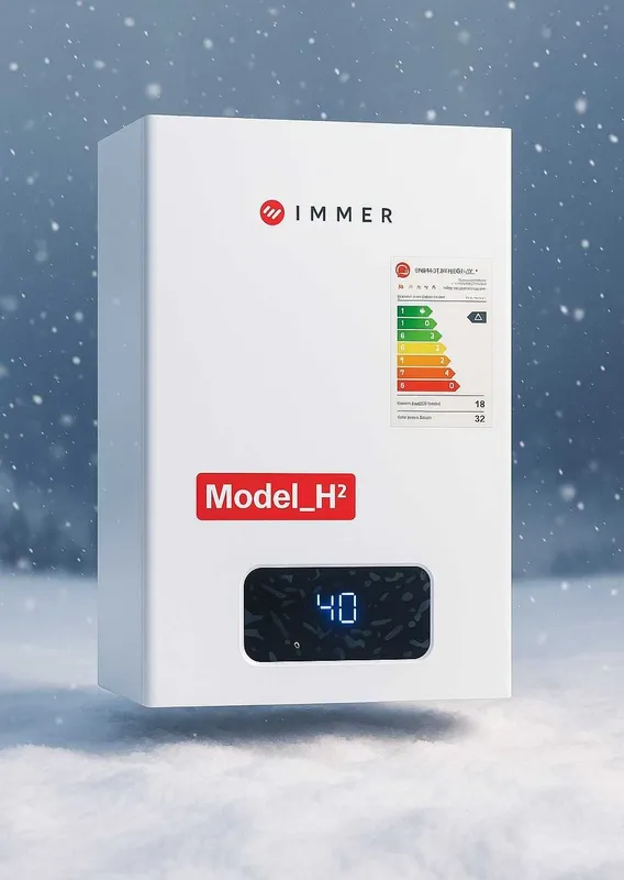 Immer 24 kVt: gaz qozoni, radiatorlar, boyler, nasos, isitish 2 Immer 24 kVt: gaz qozoni, radiatorlar, boyler, nasos, isitish 2