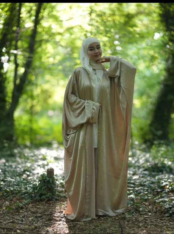 Vecherniy abaya+baza dvoyka (yengi kalta) — фото 1
