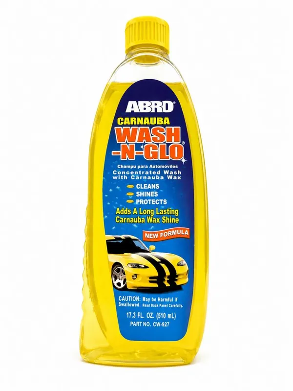 ABRO Carnauba Wash-N-Glo avtomobil shampuni