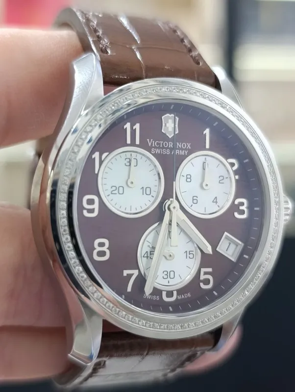 Женские Бриллиантовые Часы Victorinox 2 Женские Бриллиантовые Часы Victorinox 2