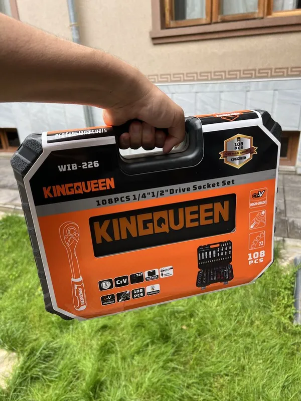 Набор инструментов 108 шт KINGQUEEN 2
