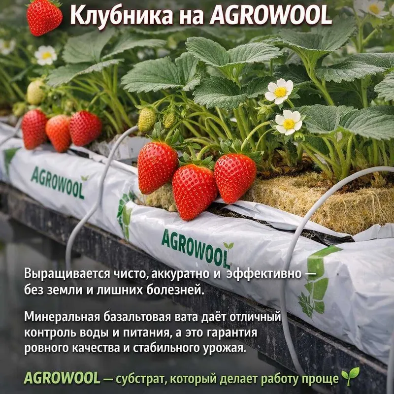 Агро вата для клубники — фото 1