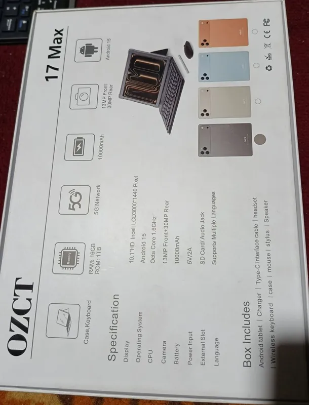 OZCT 17 max ram 1 tb ram 16 gb — фото 1