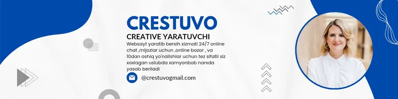 web sayt yaratib berish xizmati