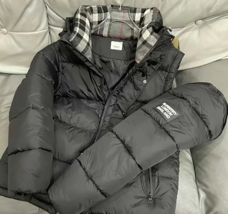 Куртка burberry пуховик — фото 2