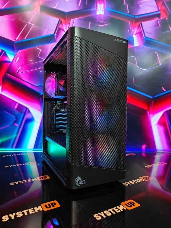 Игровой Компьютер i3 12100F / RTX 3050 8GB / DDR4 16GB / SSD 256GB
