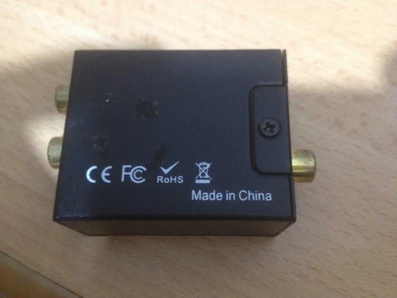 Аудио конвертер optical and coaxial to rca — фото 4
