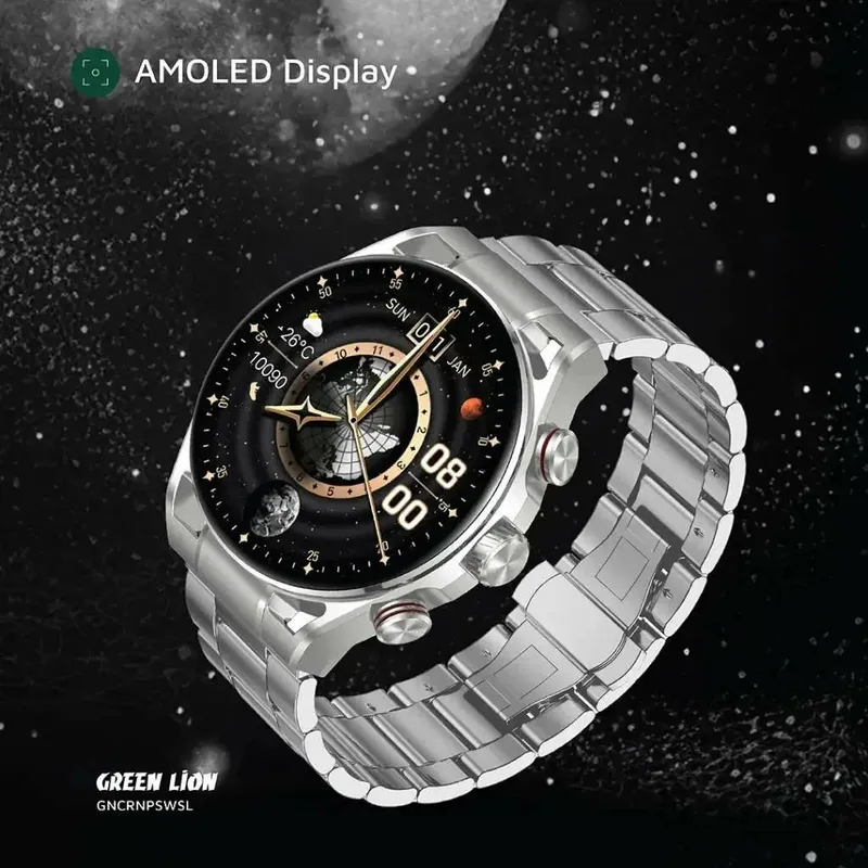 Green Lion Chrono Pro smart-soati — 1.6” AMOLED 2