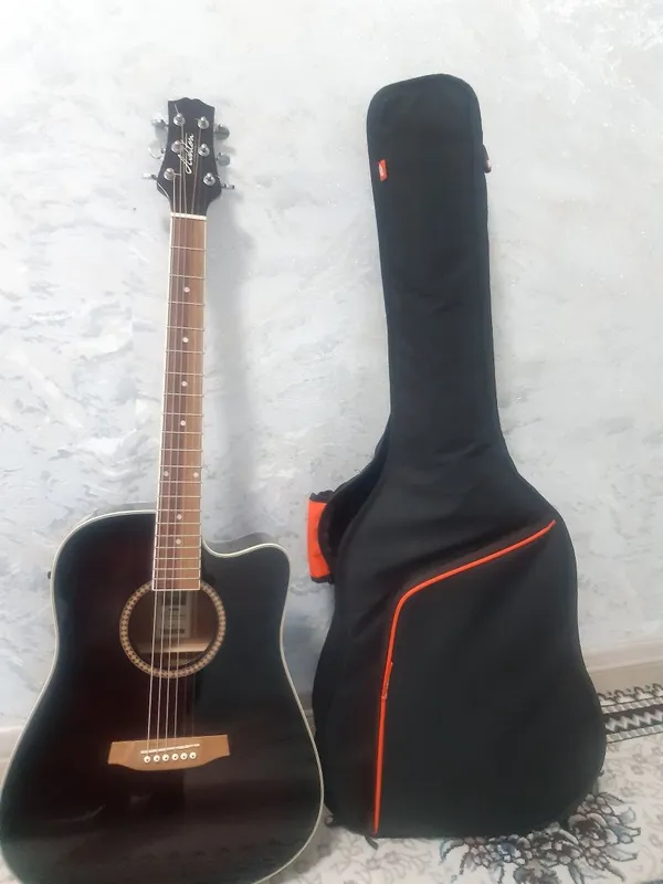 Gitara eshten akustik chixol bilan 3