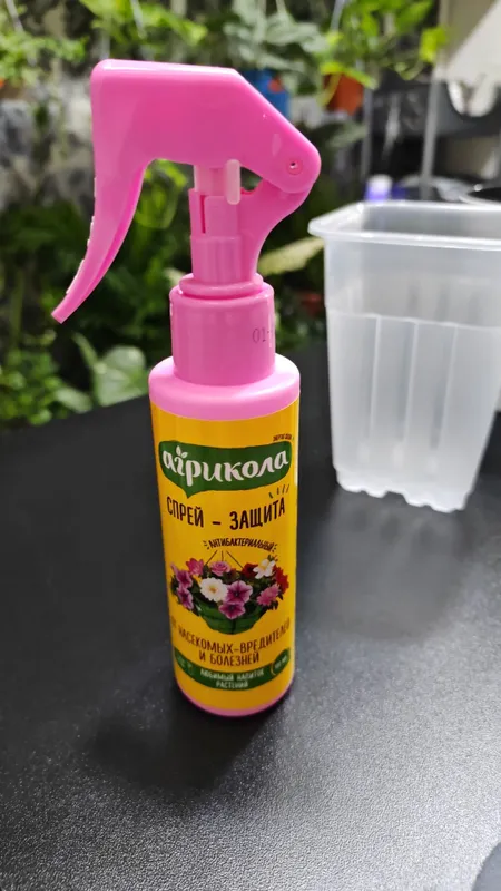 спрей от насекомых для цветов