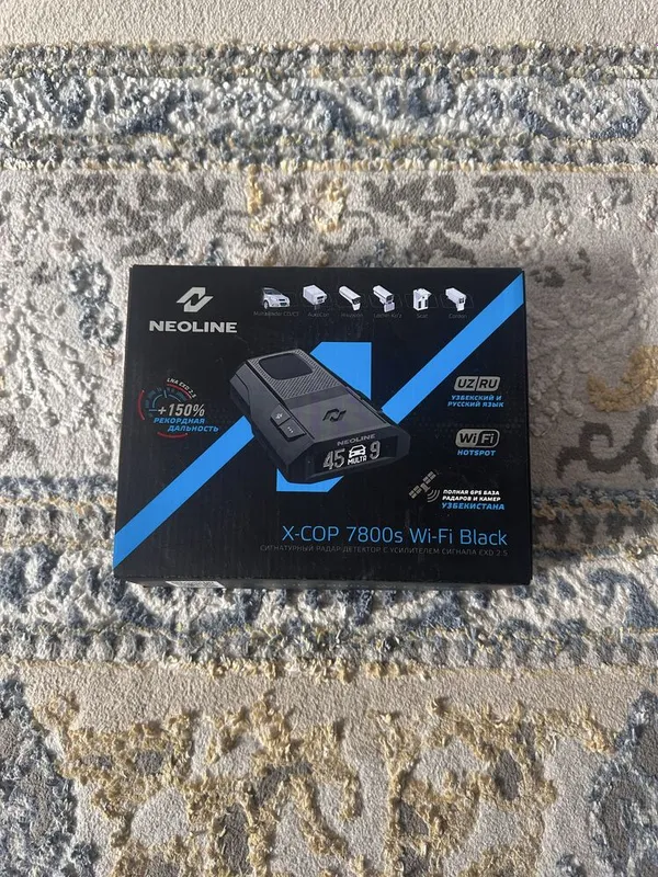 Antiradar 7800 Wi-fi Black