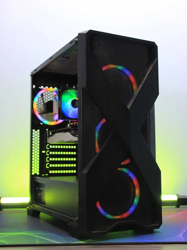 i3 10-GTX1050Ti 4GB + REDMI 27 RGB CASE — фото 5