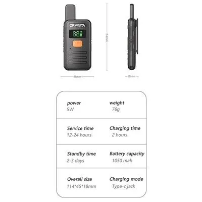 Walkie Talkie mini ratsiya — фото 4