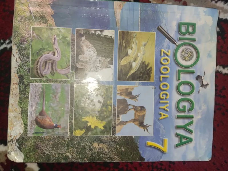 Biologiya 7-sinf kitobi
