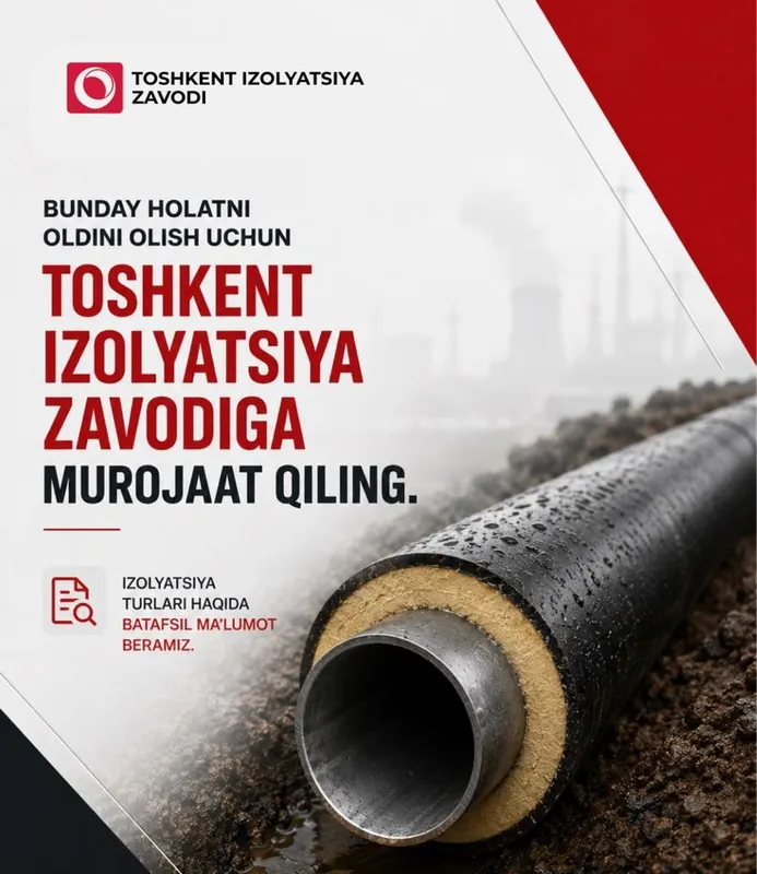 Ishlab chiqaruvchidan metall quvurlarni PPU, PE va ruxlangan qoplamada izolyatsiyalash xizmatlari 1 Ishlab chiqaruvchidan metall quvurlarni PPU, PE va ruxlangan qoplamada izolyatsiyalash xizmatlari 1