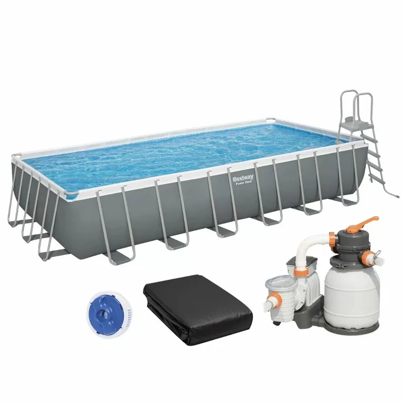 Каркасный бассейн 732×366×132 BESTWAY стойка бассейн stoyka basseyn