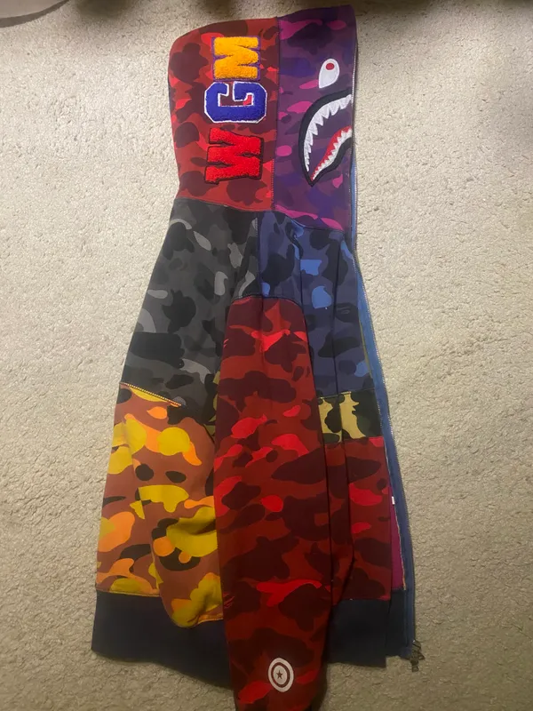 Зип худи bape — фото 3