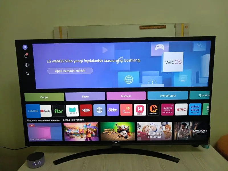 Телевизор LG55,4K. — фото 1