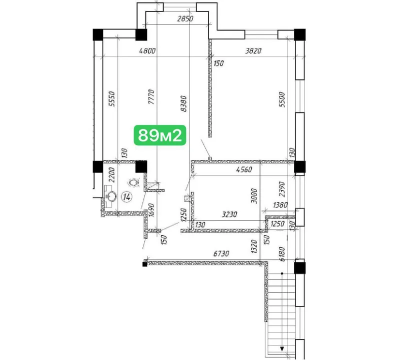 Сдаётся премиальный офис 89 м² на Паркентской — фото 4