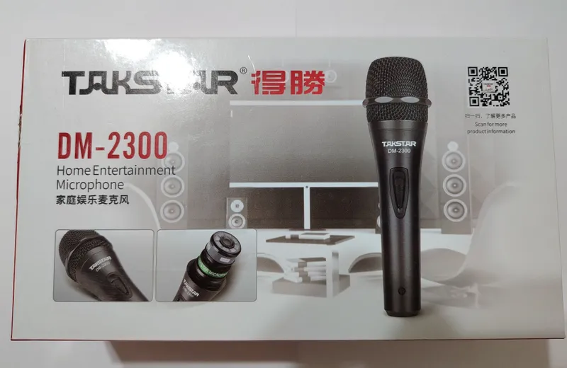 Новый микрофон Takstar DM-2300 / караоке / XLR — фото 2