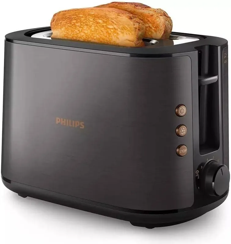 Тостер Philips Viva Collection HD2650/31, металл, пластик, 950 Вт Доп