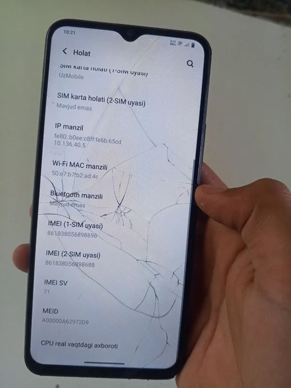 Vivo y53s srochna sotiladi yana kelishamz — фото 1