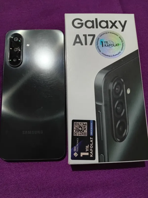 Samsung Galaxy A17 holati yangi narx:1,500keliwlad