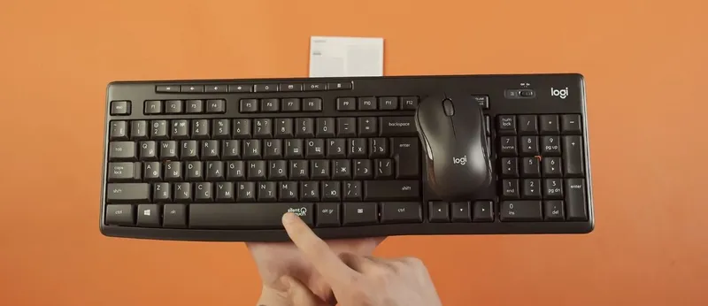 Logitech simsiz klaviatura va sichqoncha to‘plami 1