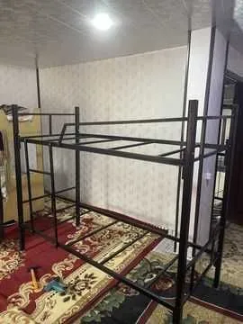 . двухяърусное кроват ткки каватли кроватлар железное кровати лофт кр3