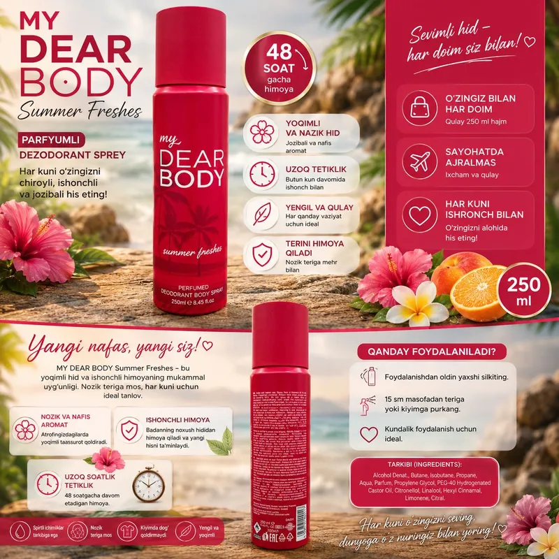 Body Sprey 4 Body Sprey 4