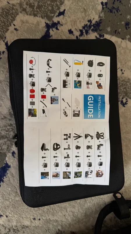 GoPro va DJI kameralar uchun 50in1 aksessuarlar to‘plami 5 GoPro va DJI kameralar uchun 50in1 aksessuarlar to‘plami 5