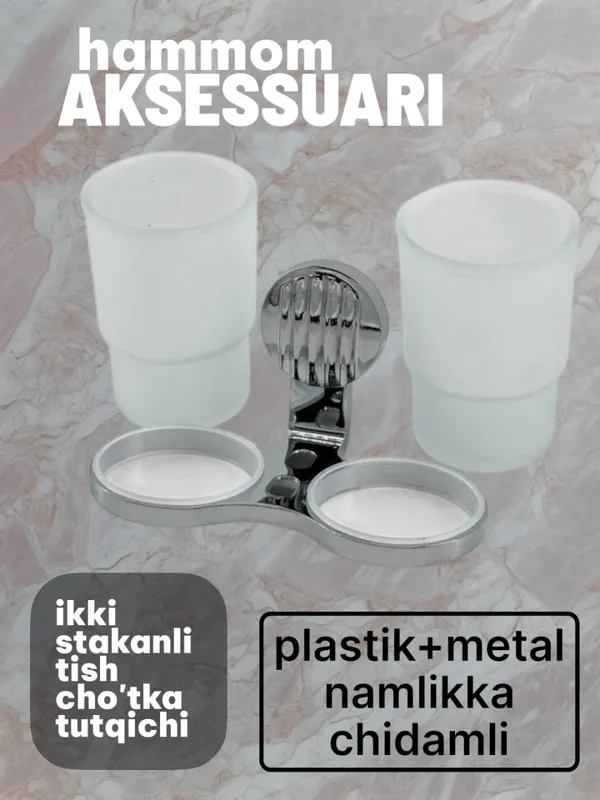 ikkitalik tish cho‘tka stakani ikkitalik tish cho‘tka stakani