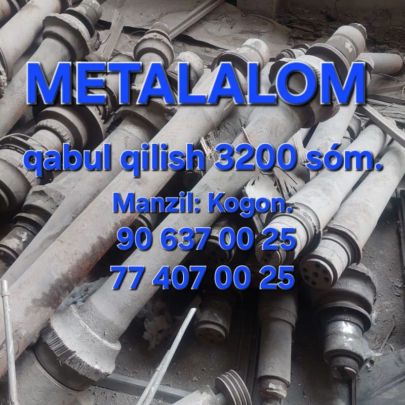Металлом оламиз 3000 дан 7