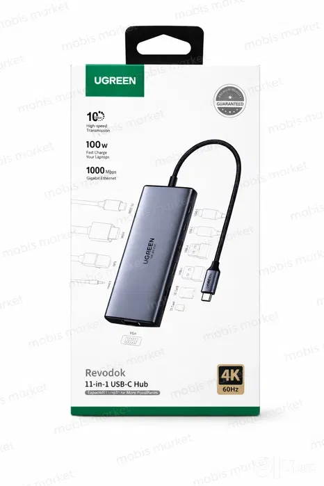 UGREEN Revodok 11-in-1 USB-C Hub — USB док-станция 2 UGREEN Revodok 11-in-1 USB-C Hub — USB док-станция 2