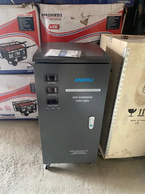 ANDeli 30 kVA | Dubai import | Ishonchli stabilizator