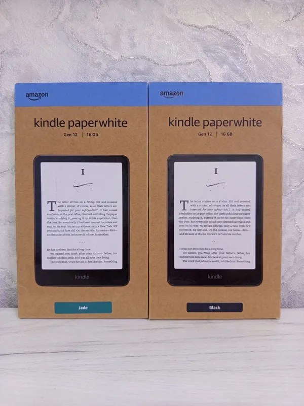 Kindle Paperwite 12 поко. Электронная книга. Киндл