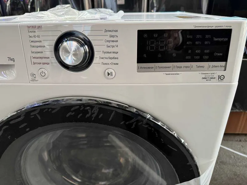 Стиральная машина LG 7 кг F2V3HS6W AI DD Inverter Steam — фото 3