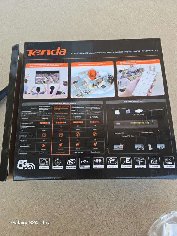 Роутер Tenda AC10U 5 — фото 4